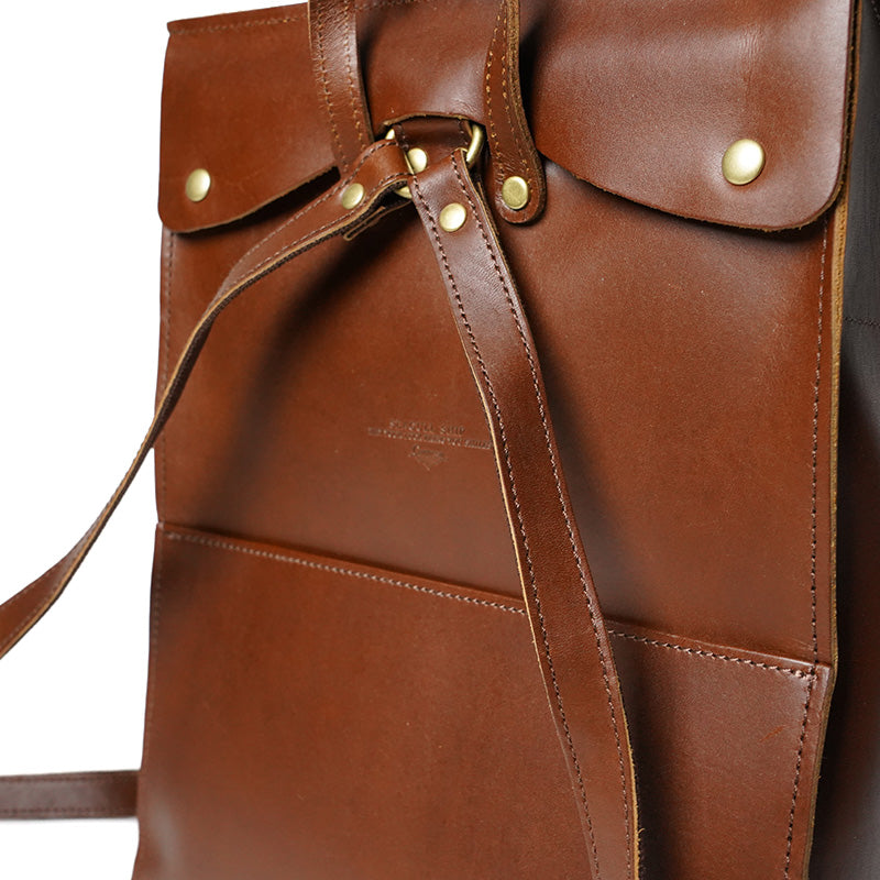Double Oil VI LEATHER Rucksack CMAK1020