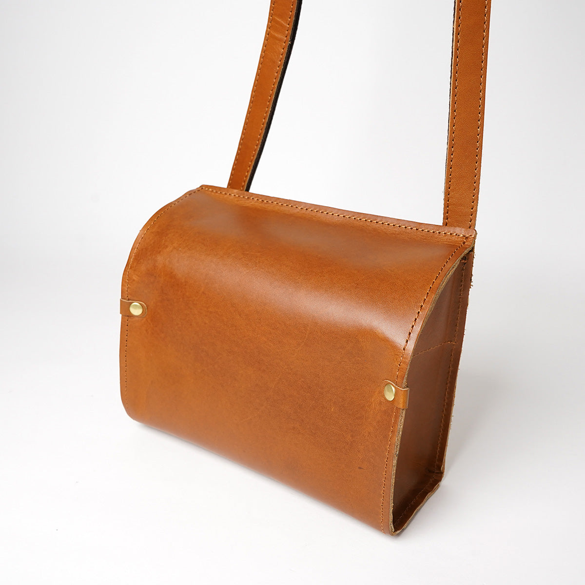 Double Oil VI LEATHER Dome Mini Shoulder Bag CMAK1021