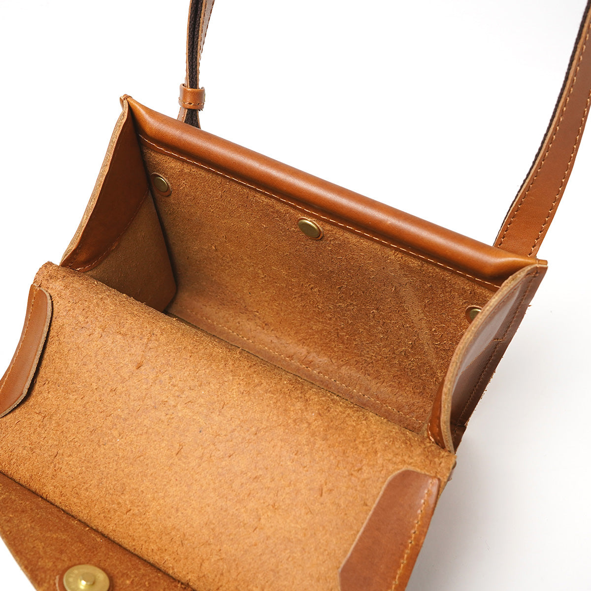 Double Oil VI LEATHER Dome Mini Shoulder Bag CMAK1021