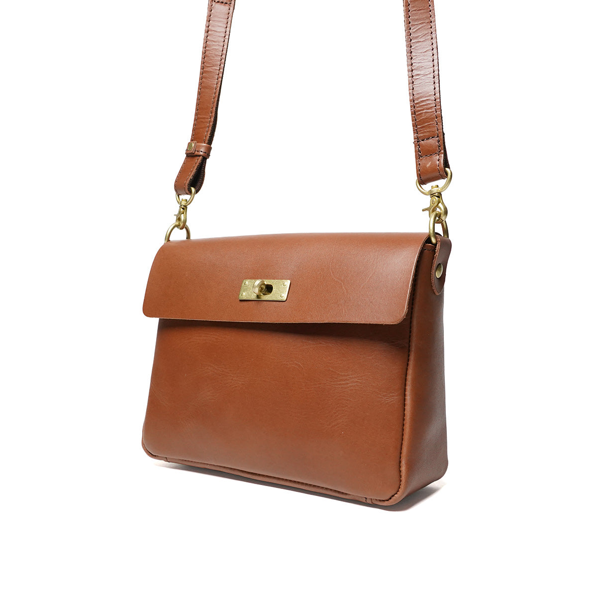 Double Oil VI LEATHER Flap Mini Shoulder Bag CMAK1026