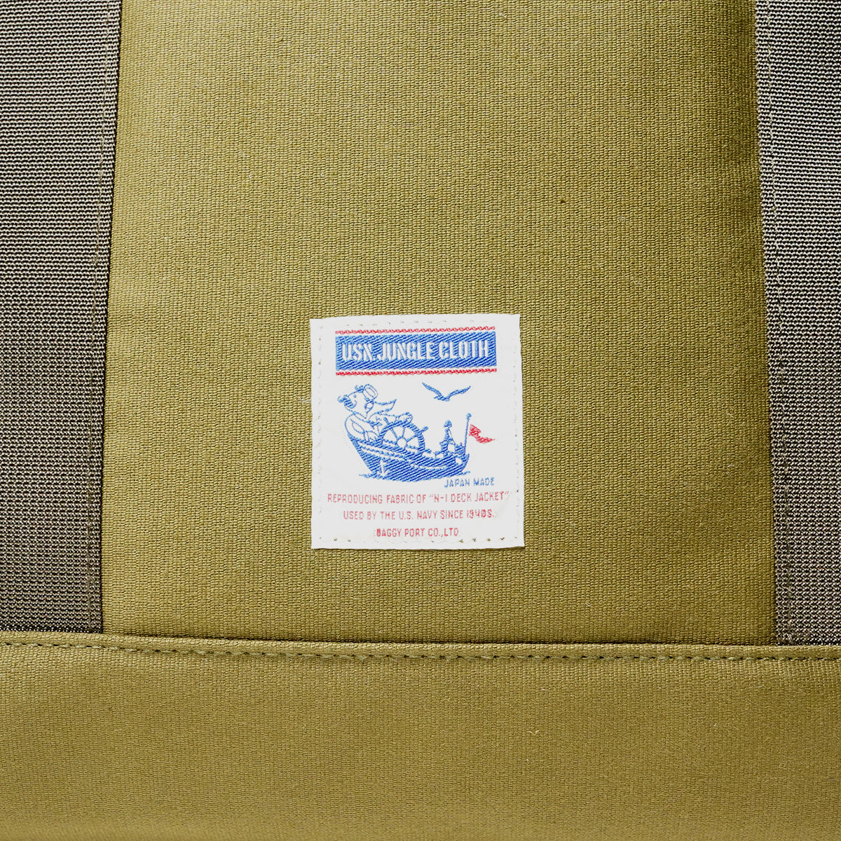 JUNGLE CLOTH - Boston Tote Bag GRN7702
