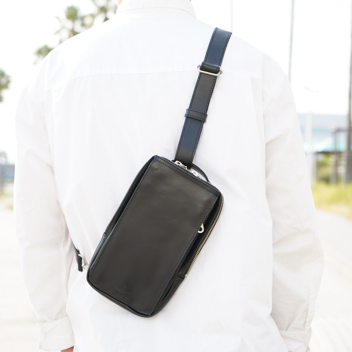 SLANTING -Slanting- Vertical Sling Bag S KOT1007