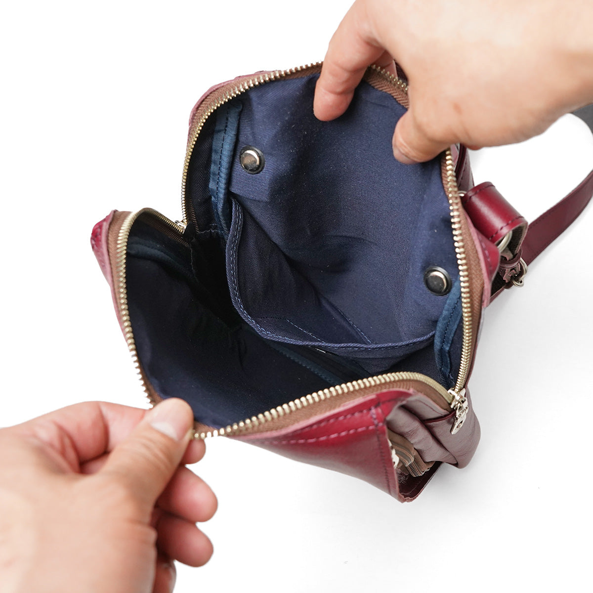 SLANTING -Slanting- Vertical Shoulder Bag KOT1014