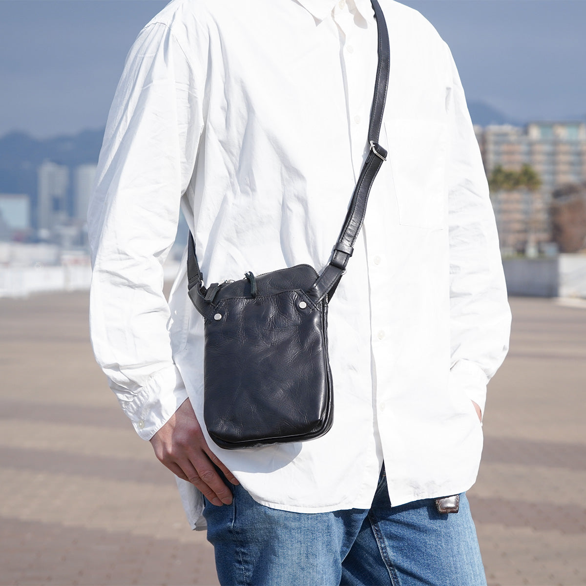 Full Chrome Mini Shoulder Bag KOT851