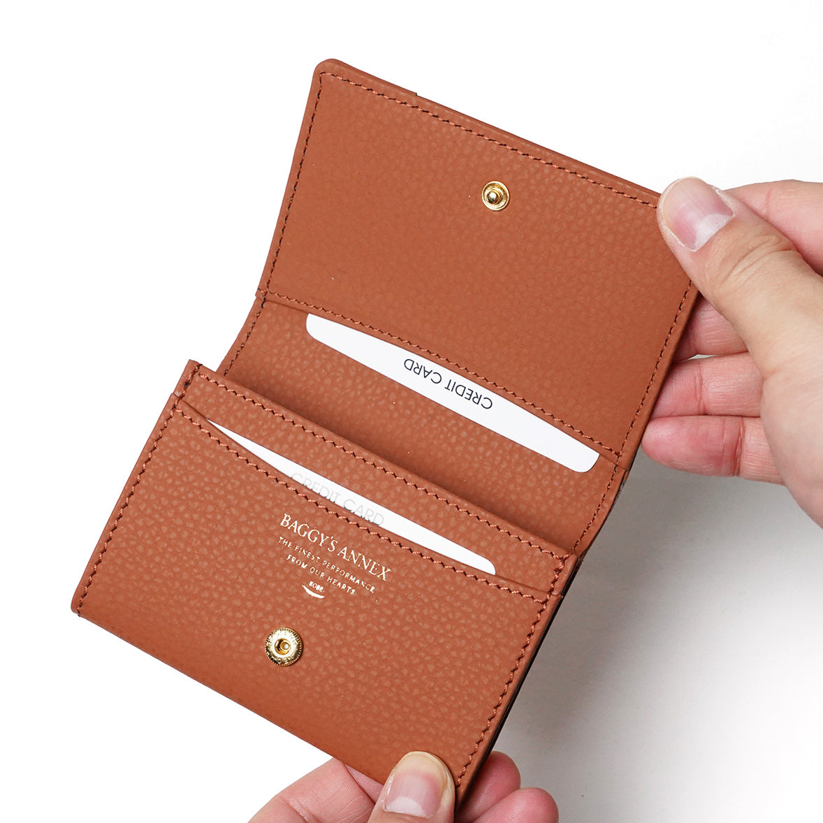 Embossed Recycled Leather Business Card Holder LZKM144