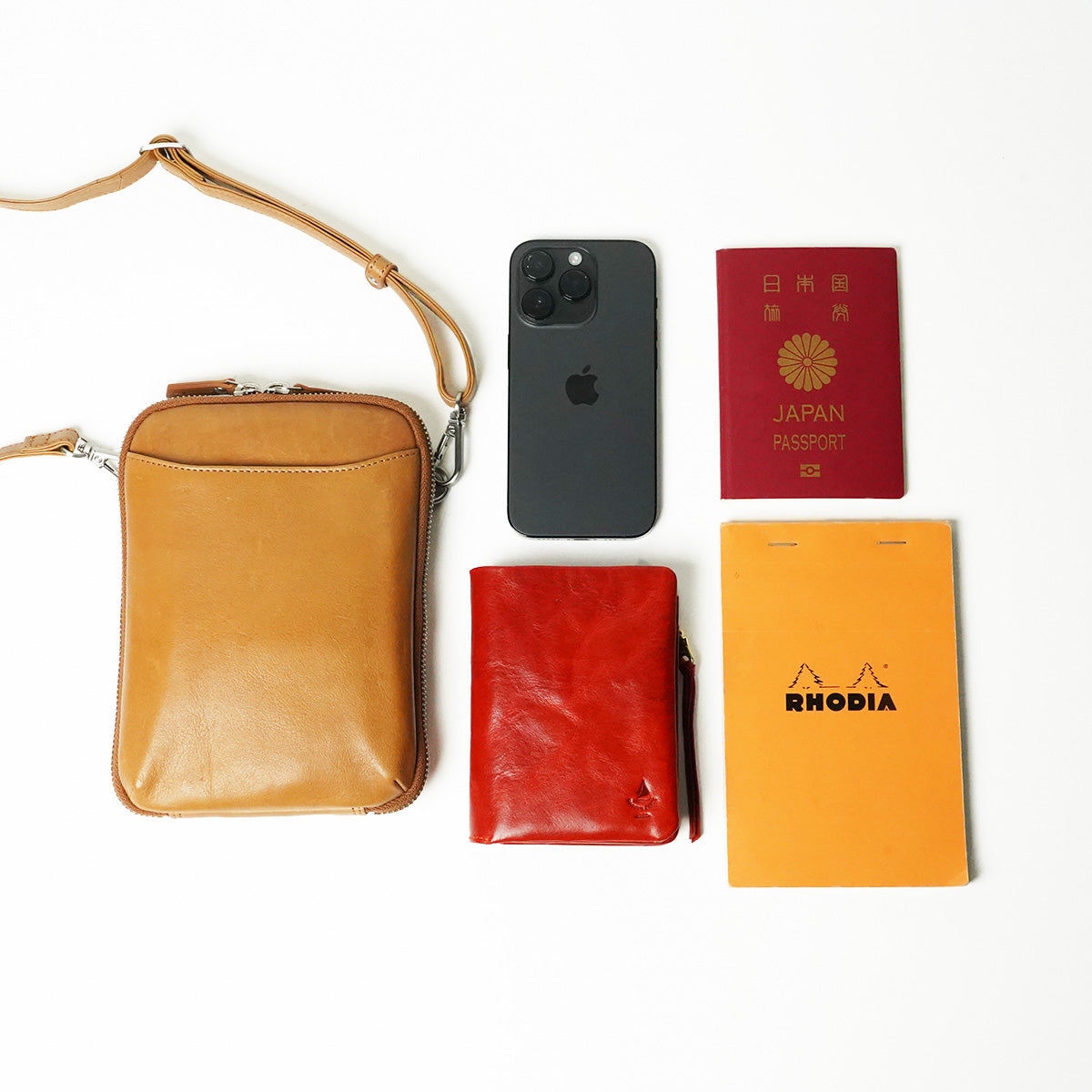 BAFU Leather -バフレザー- スマホショルダーバッグ LZKM5005