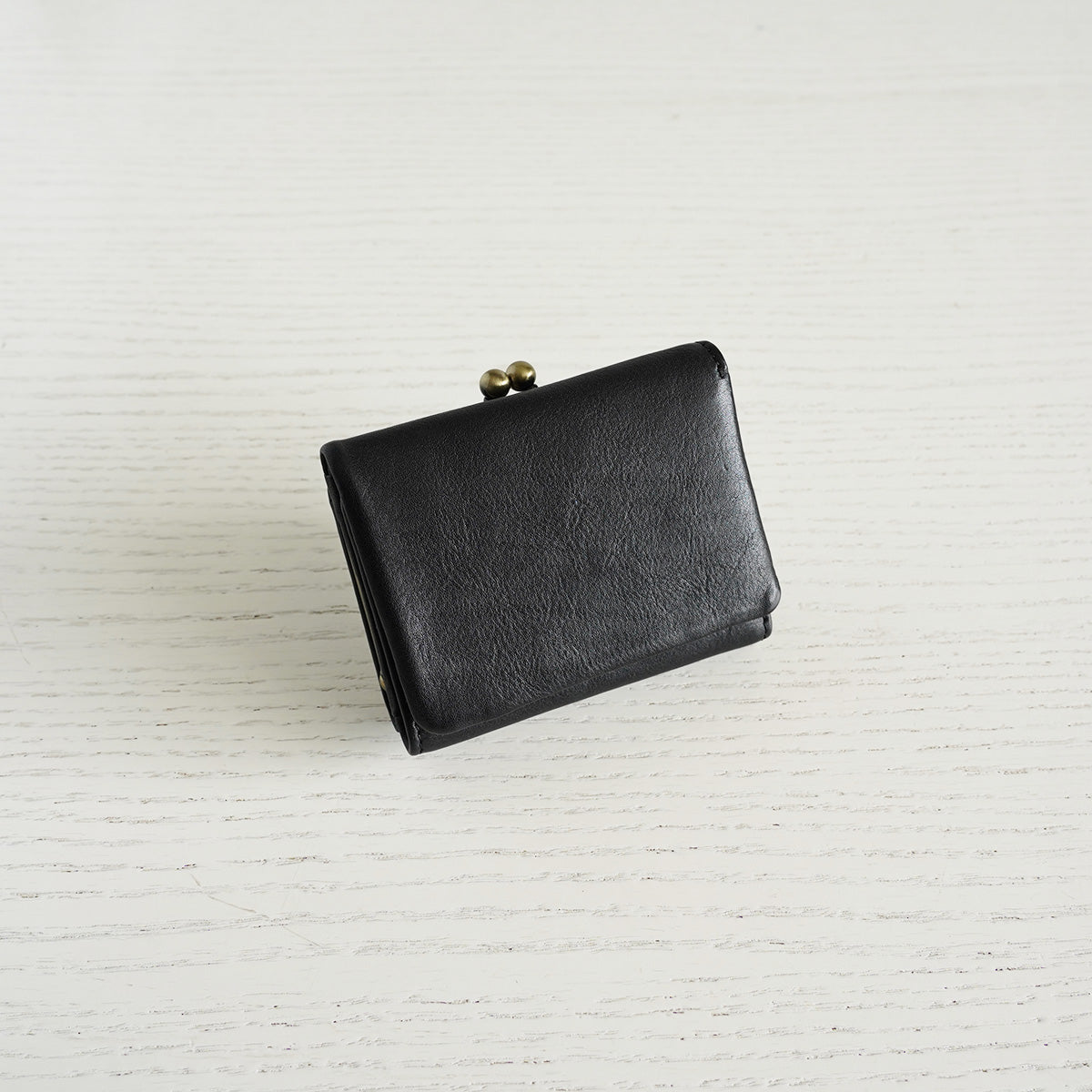 BAFU Leather -バフレザー- 三つ折りがま口財布 LZKM782