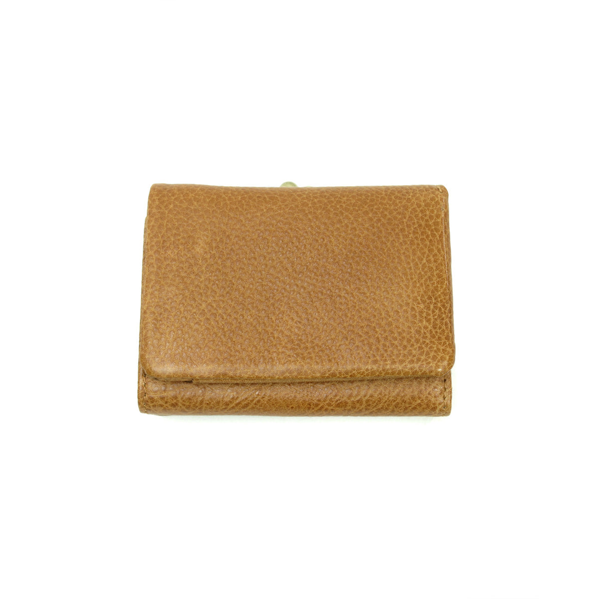 BAFU Leather -バフレザー- 三つ折りがま口財布 LZKM782