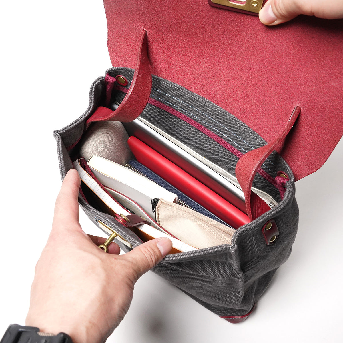 Waterproof Douman Nomadoma Flap Shoulder Bag SMIC132
