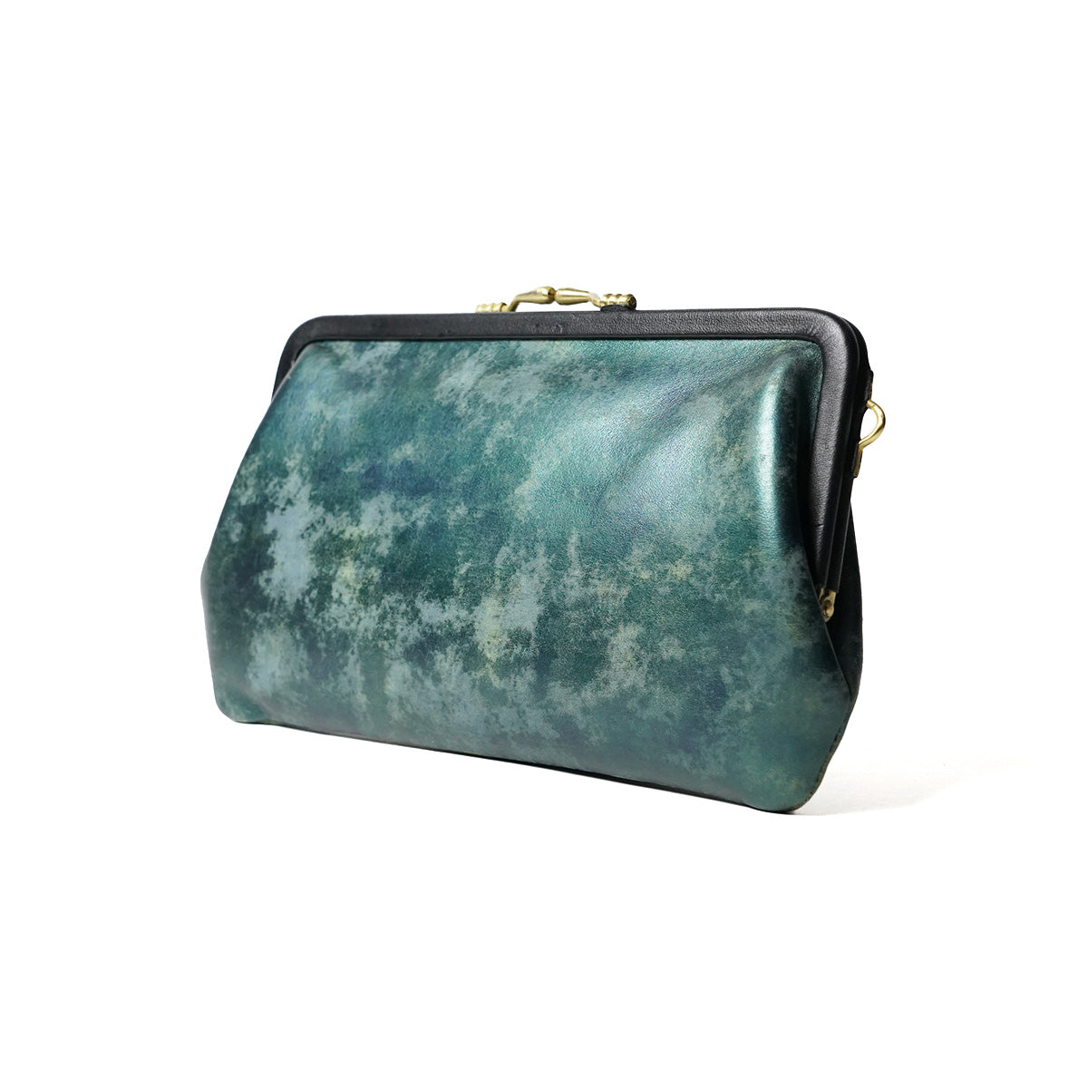 Art.BISANZIO Puttini Attillio Italy -Bizanzio- Clasp Long Wallet SZKM65