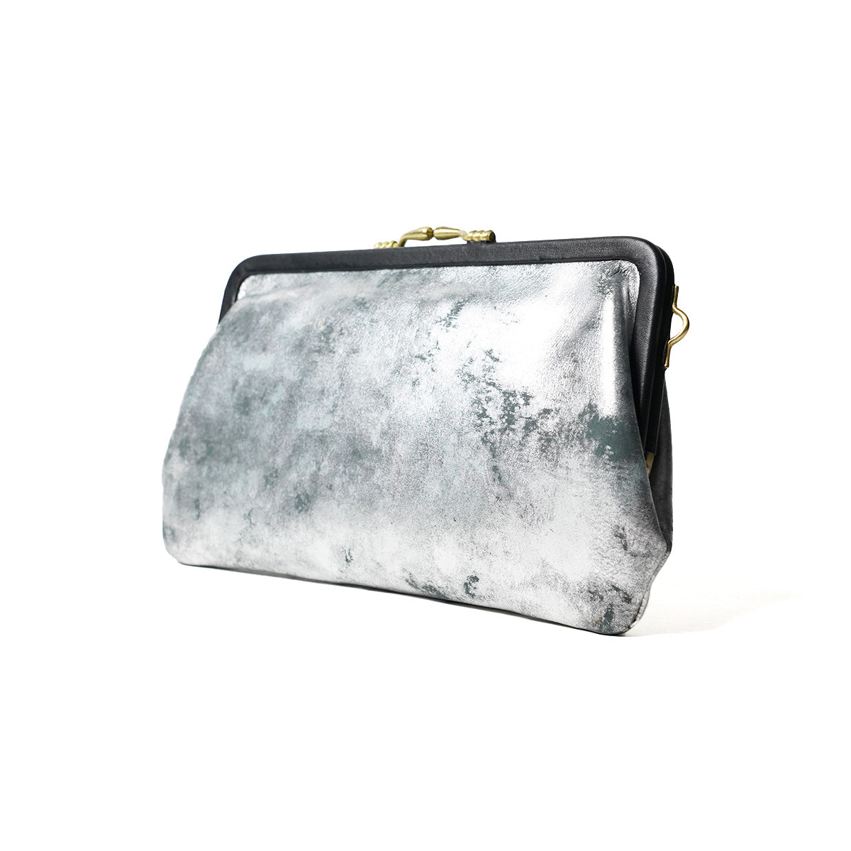 Art.BISANZIO Puttini Attillio Italy -Bizanzio- Clasp Long Wallet SZKM65