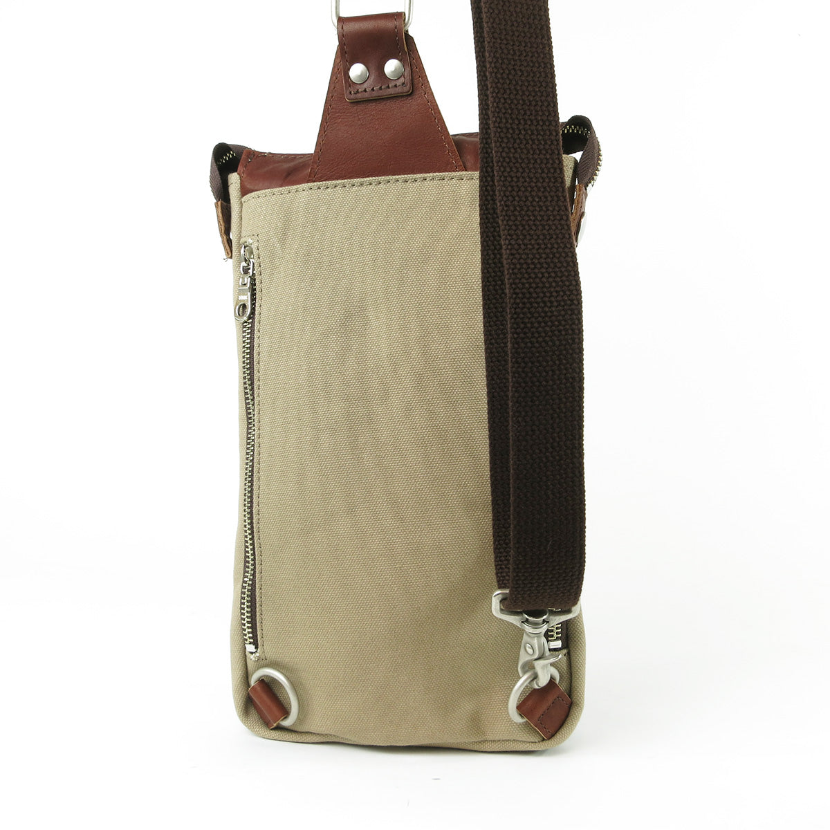 Glove Leather Vertical Body Bag YNM210