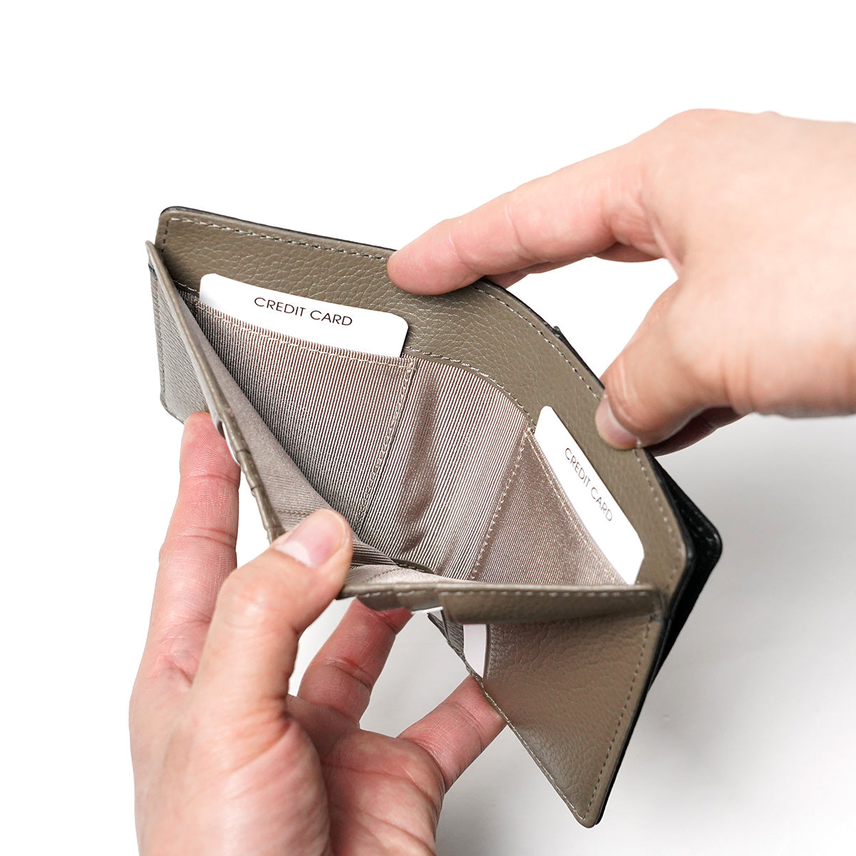 Embossed Shrink Compact Mini Wallet ZKM105