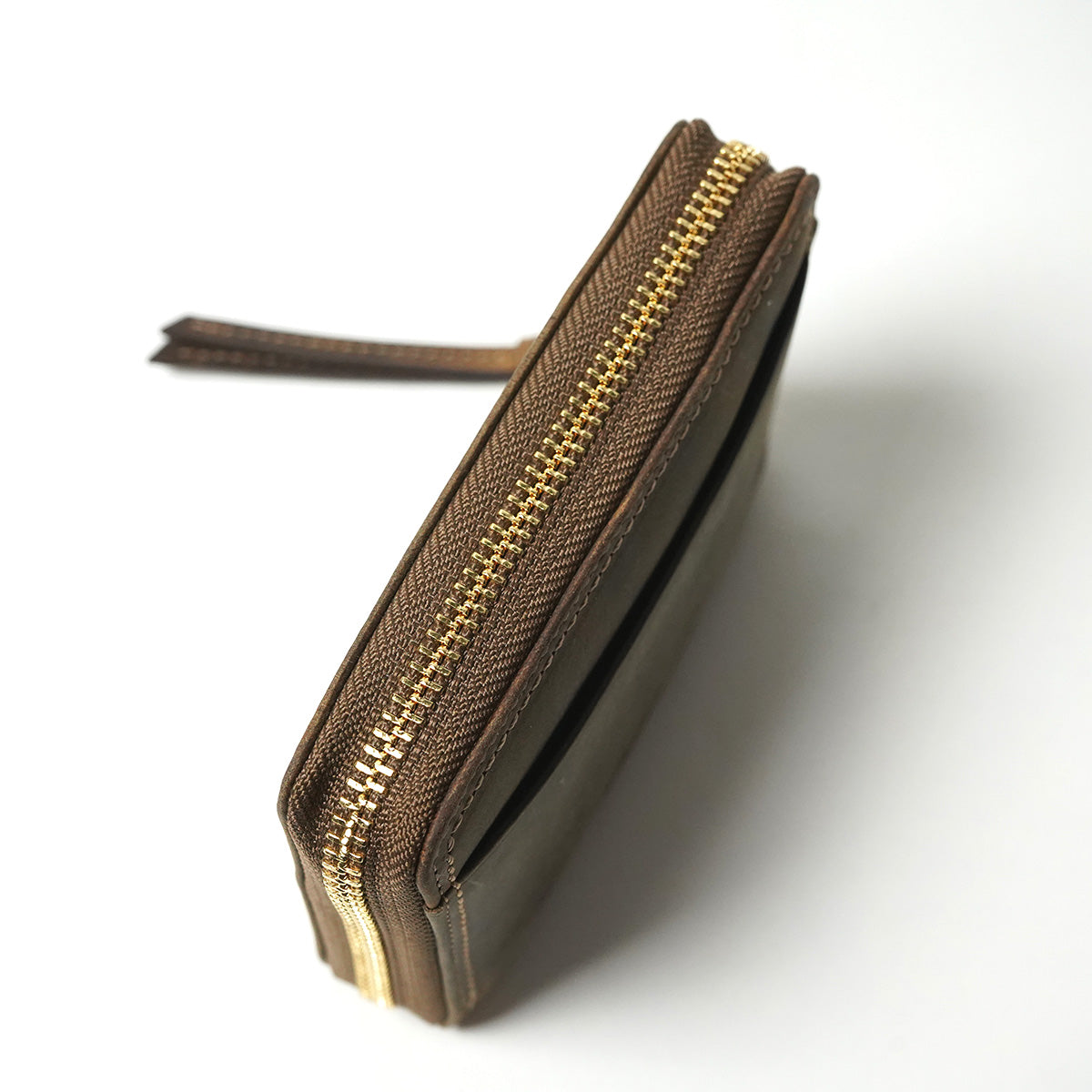 KUDU -クードゥーレザー- ラウンドファスナー コンパクト財布 ZKM904