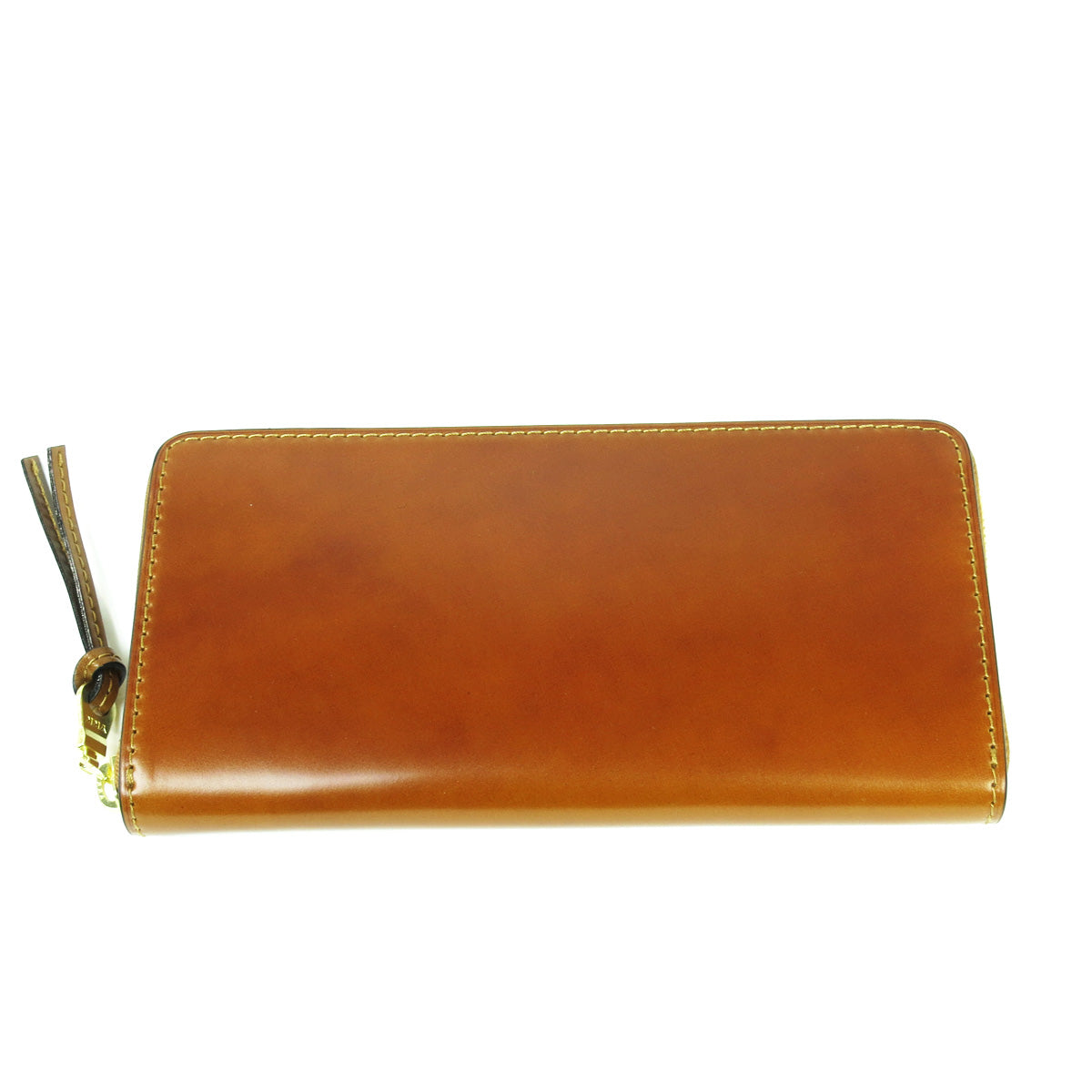 Oil Cordovan Round Zipper Long Wallet ZYS700