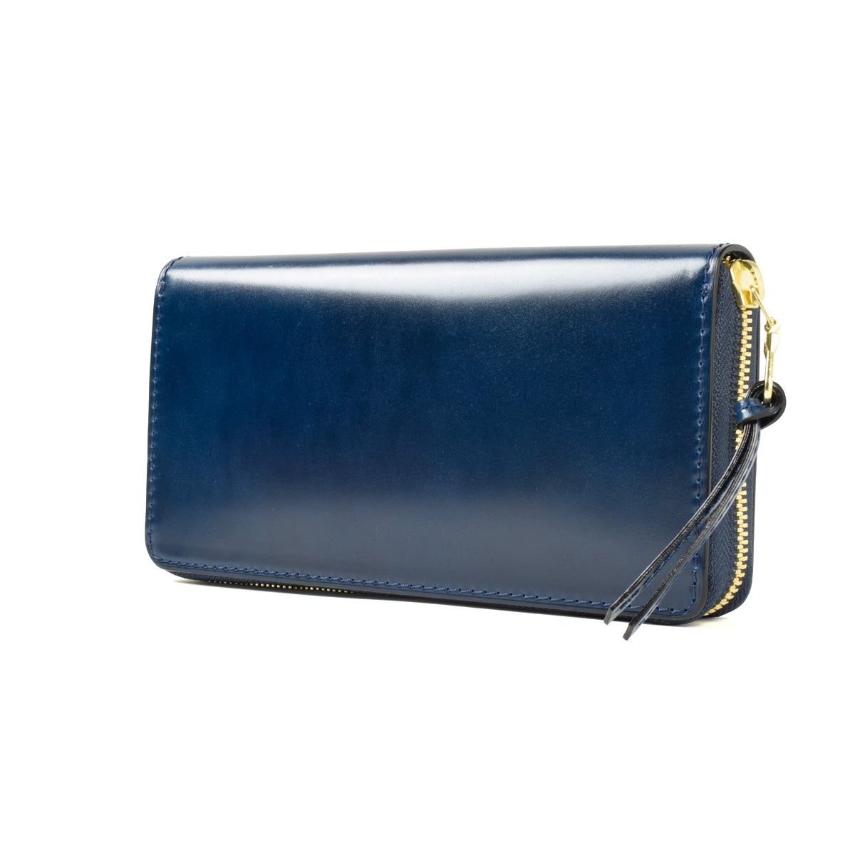 Oil Cordovan Round Zipper Long Wallet ZYS700