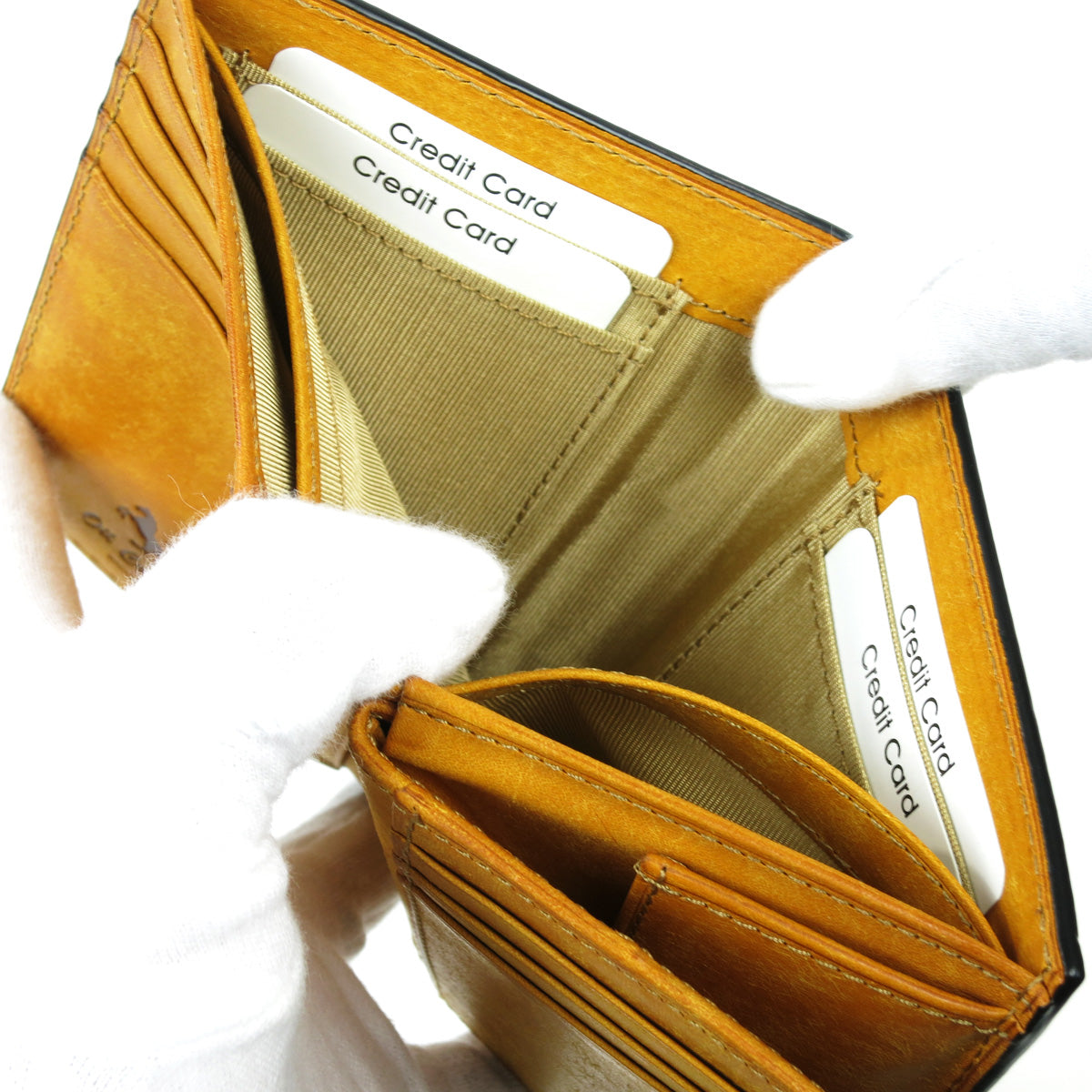 Oil Cordovan Half Wallet ZYS703
