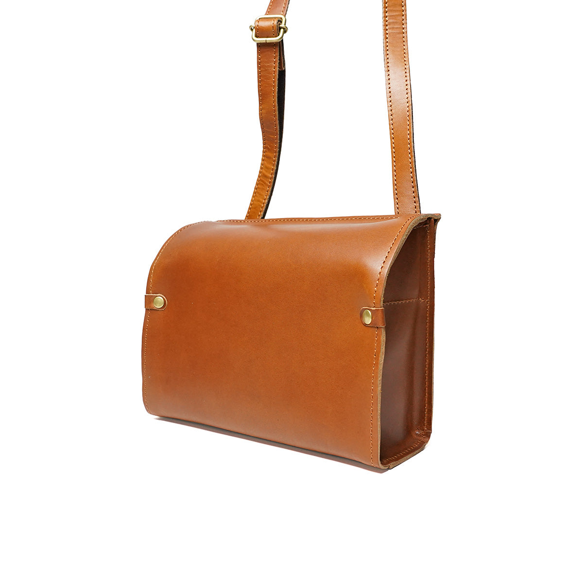 Double Oil VI LEATHER Dome Mini Shoulder Bag CMAK1021