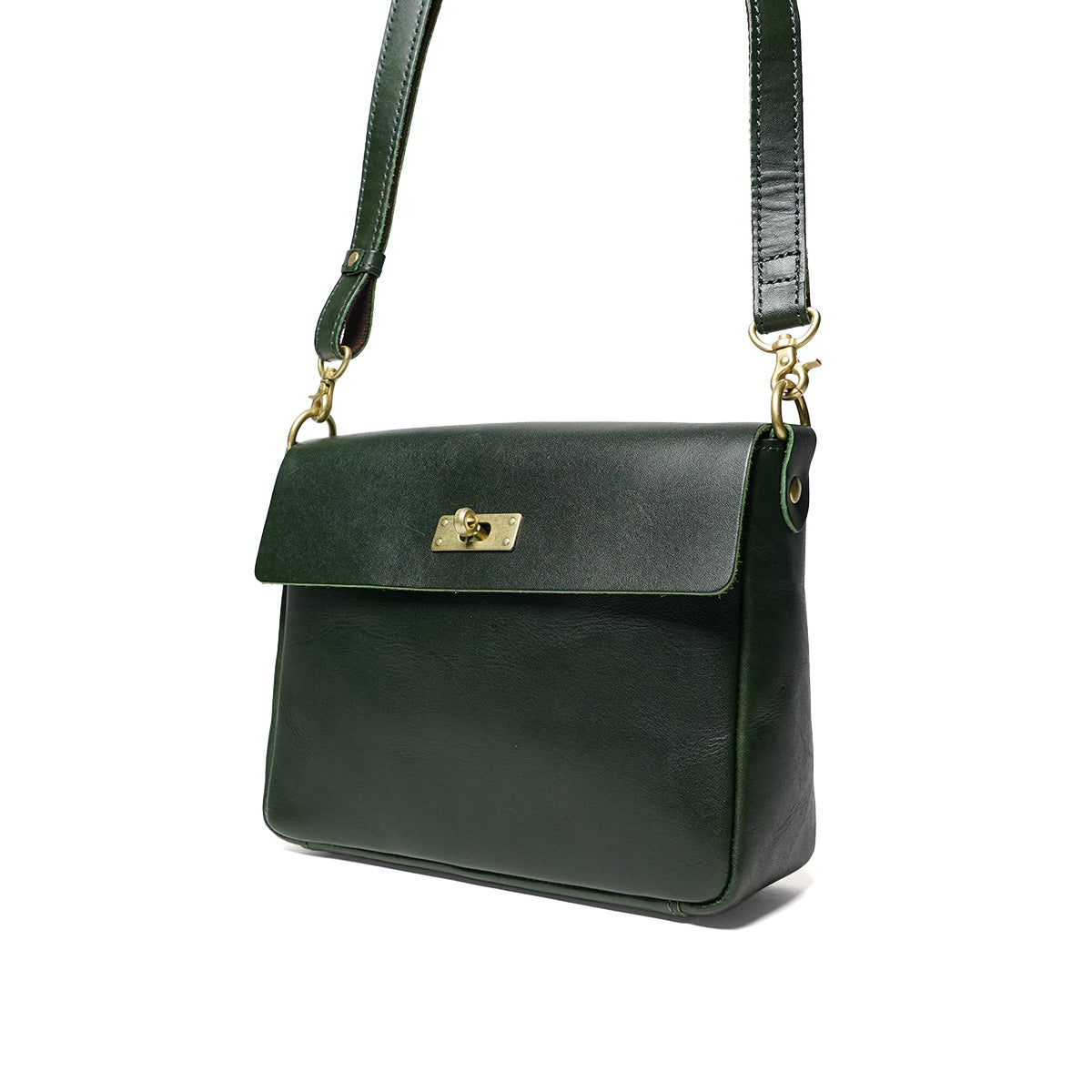 Double Oil VI LEATHER Flap Mini Shoulder Bag CMAK1026