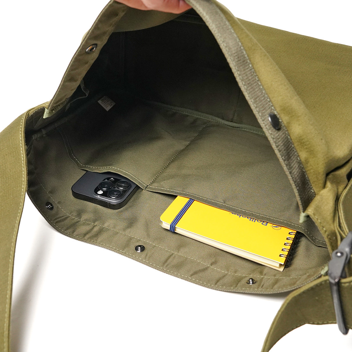 JUNGLE CLOTH Newspaper Shoulder Bag L Size GRN7701
