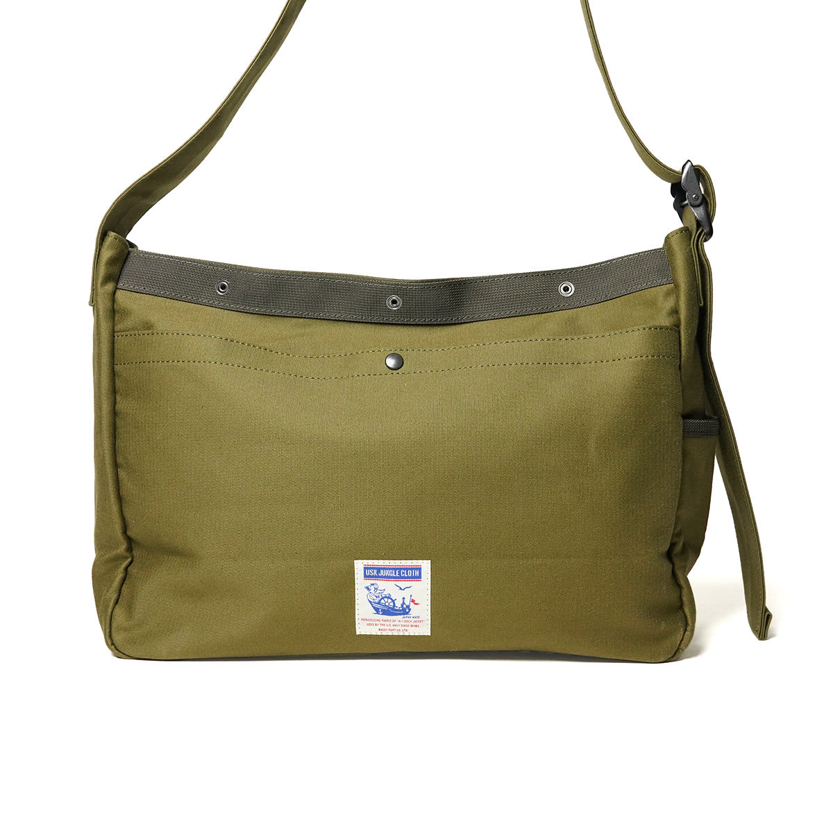 JUNGLE CLOTH Newspaper Shoulder Bag L Size GRN7701
