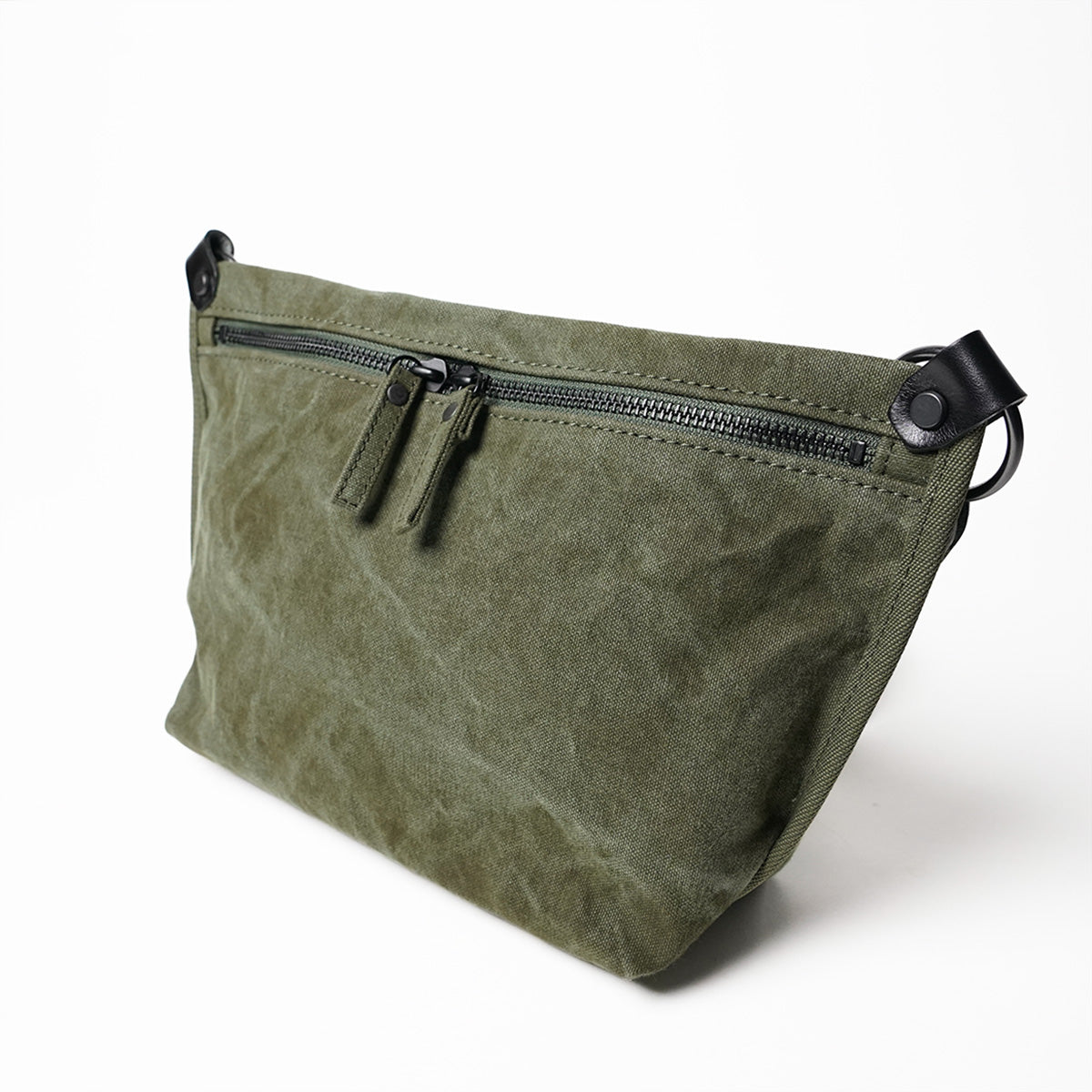 TIGER CANVAS 迷你單肩包 GRN880