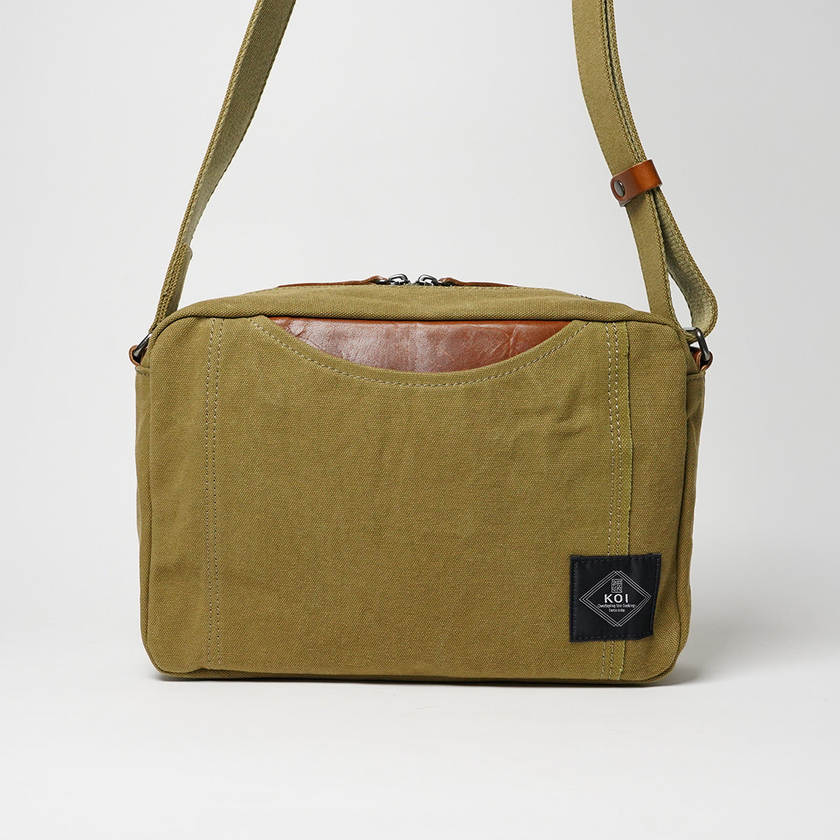 21oz Army Duck Square Shoulder Bag KOG303
