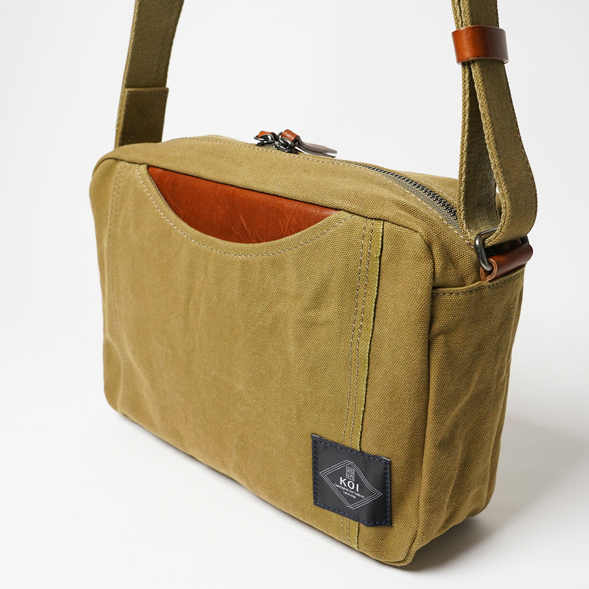 21oz Army Duck Square Shoulder Bag KOG303