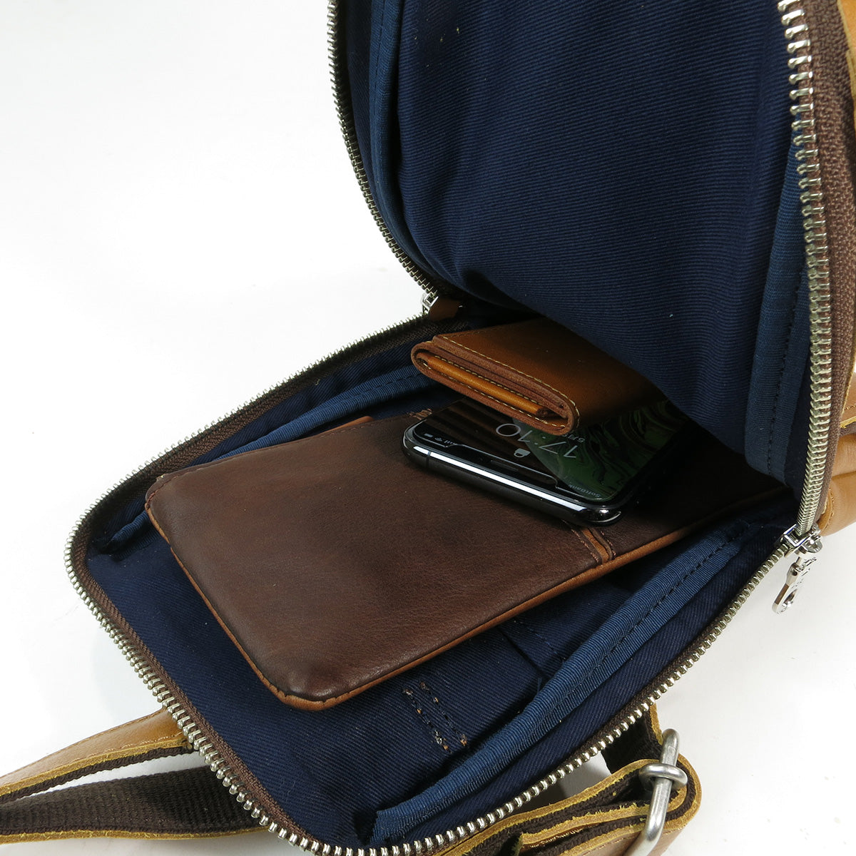 SLANTING -Slanting- Vertical Sling Bag S KOT1007