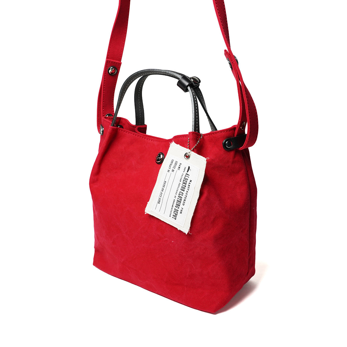 18oz Army Duck Bio Washed Tote Shoulder Bag LGRN6000