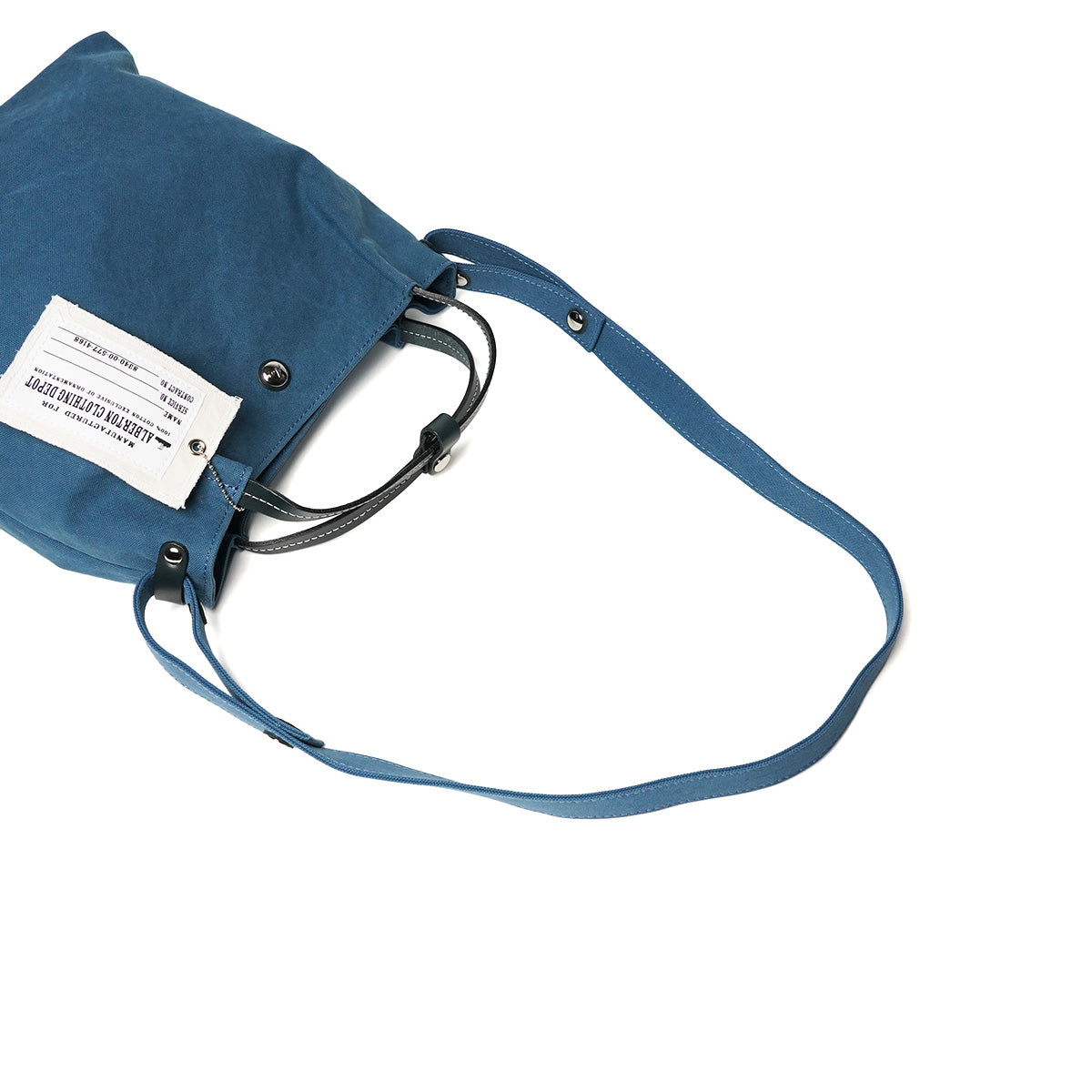 18oz Army Duck Bio Washed Tote Shoulder Bag LGRN6000