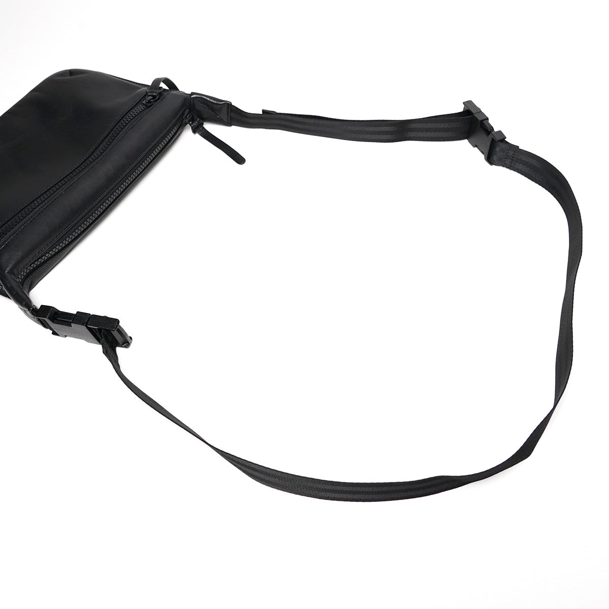 Glossy Expandable Horizontal Shoulder Bag S LZKM1501