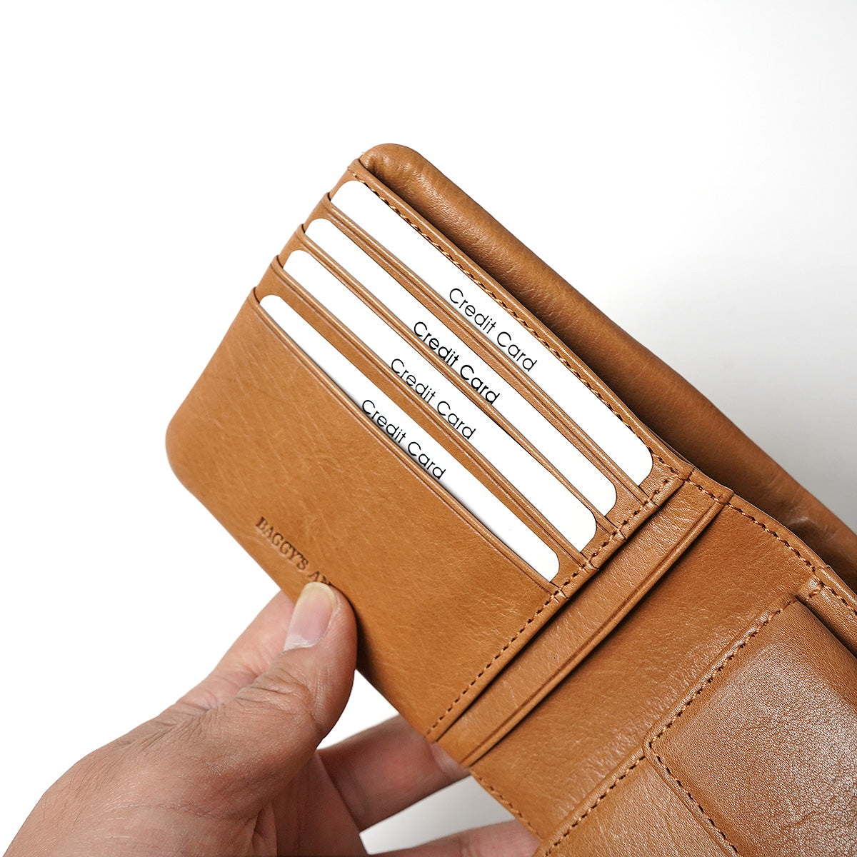BAFU Leather -バフレザー- 二つ折り財布 LZKM786