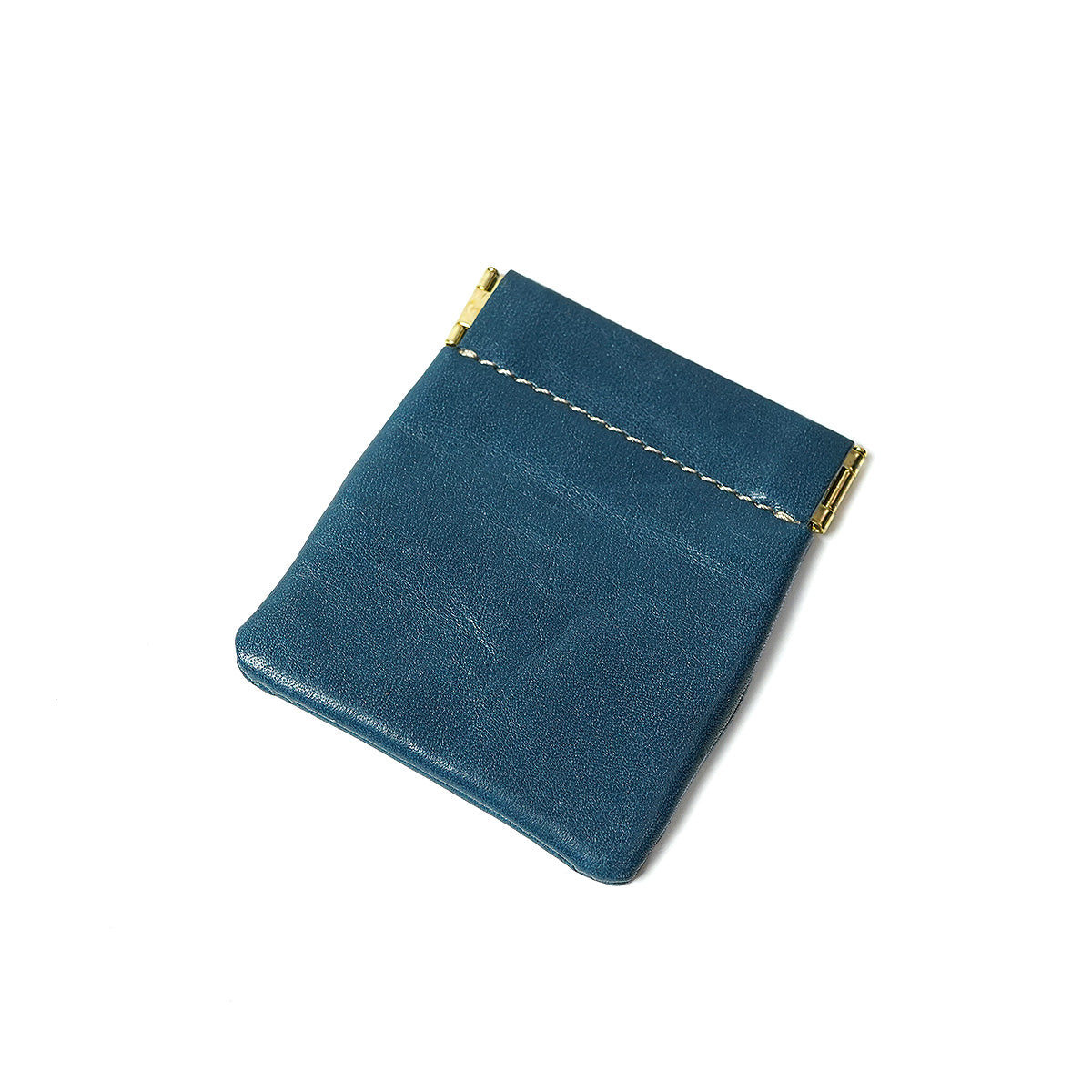 Directly Managed Store Exclusive Tochigi Leather Spring-Loaded Coin Purse SFW-214