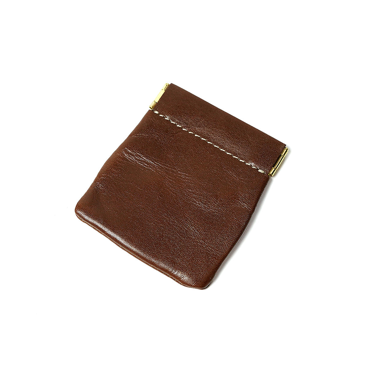 Directly Managed Store Exclusive Tochigi Leather Spring-Loaded Coin Purse SFW-214