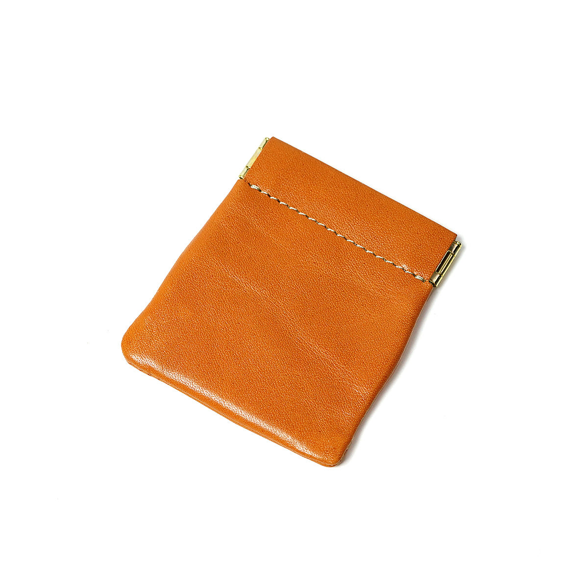 Directly Managed Store Exclusive Tochigi Leather Spring-Loaded Coin Purse SFW-214