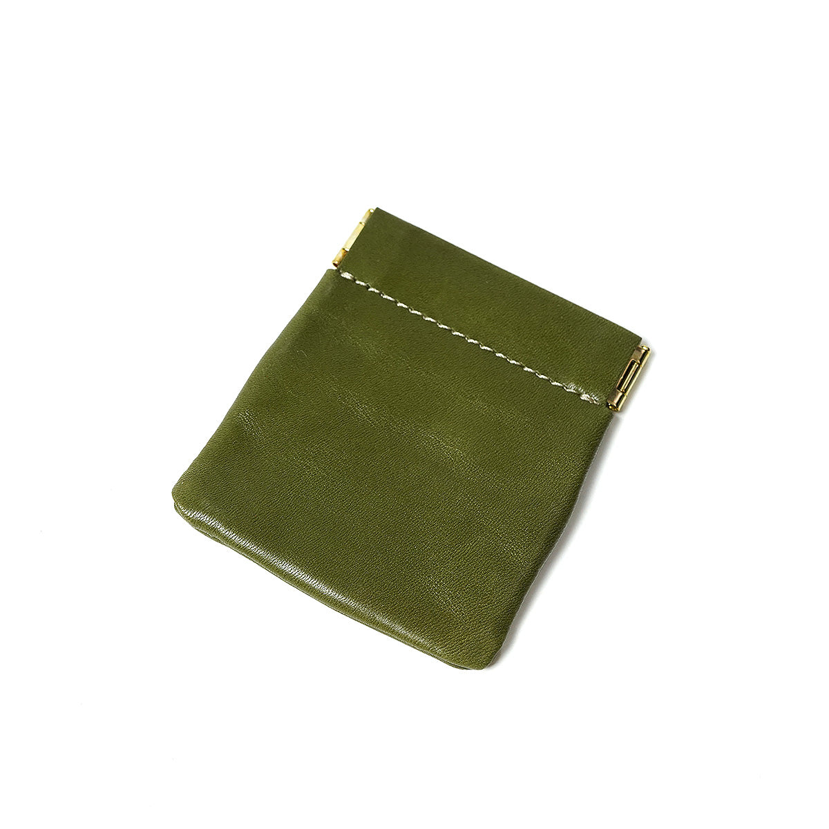 Directly Managed Store Exclusive Tochigi Leather Spring-Loaded Coin Purse SFW-214