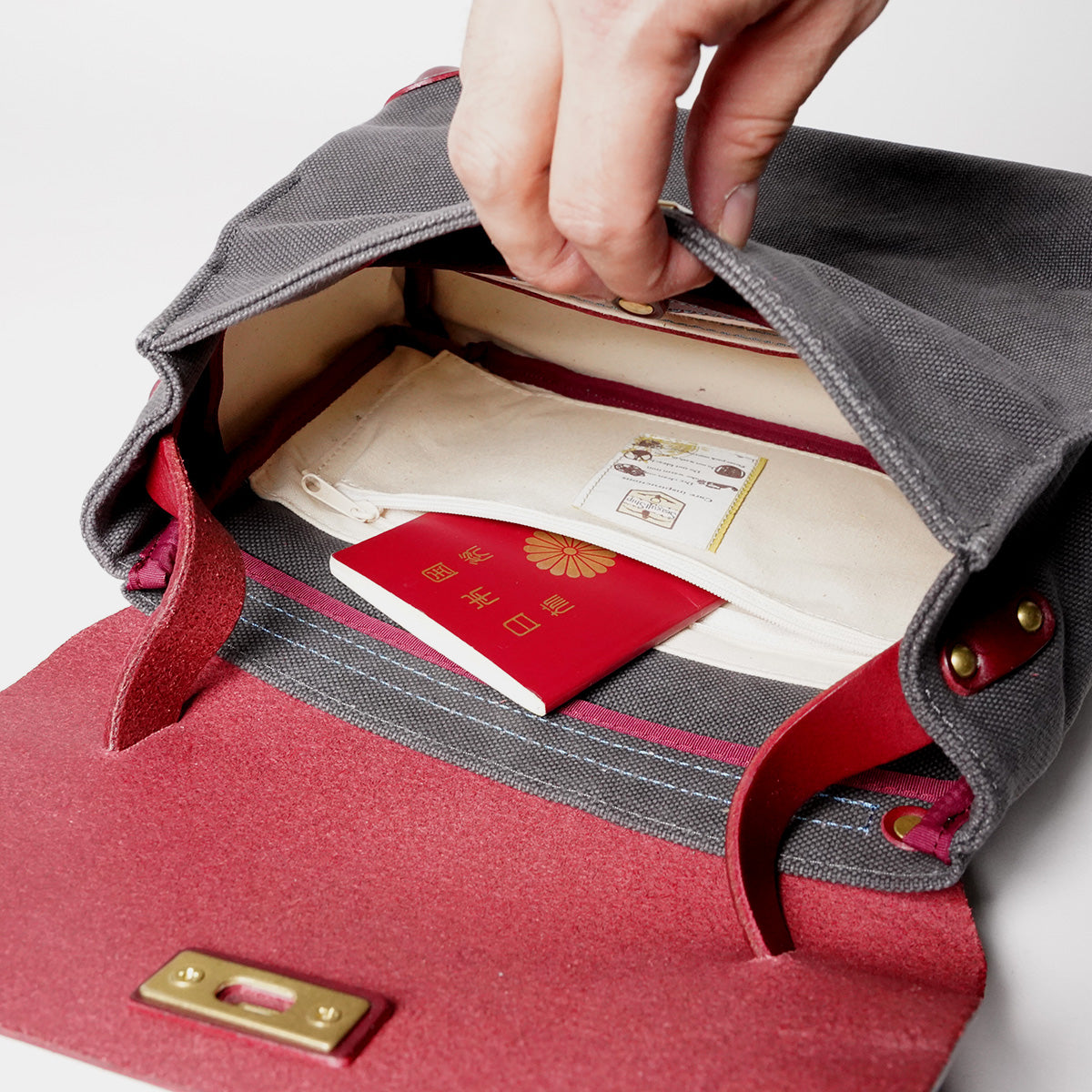 Waterproof Douman Nomadoma Flap Shoulder Bag SMIC132