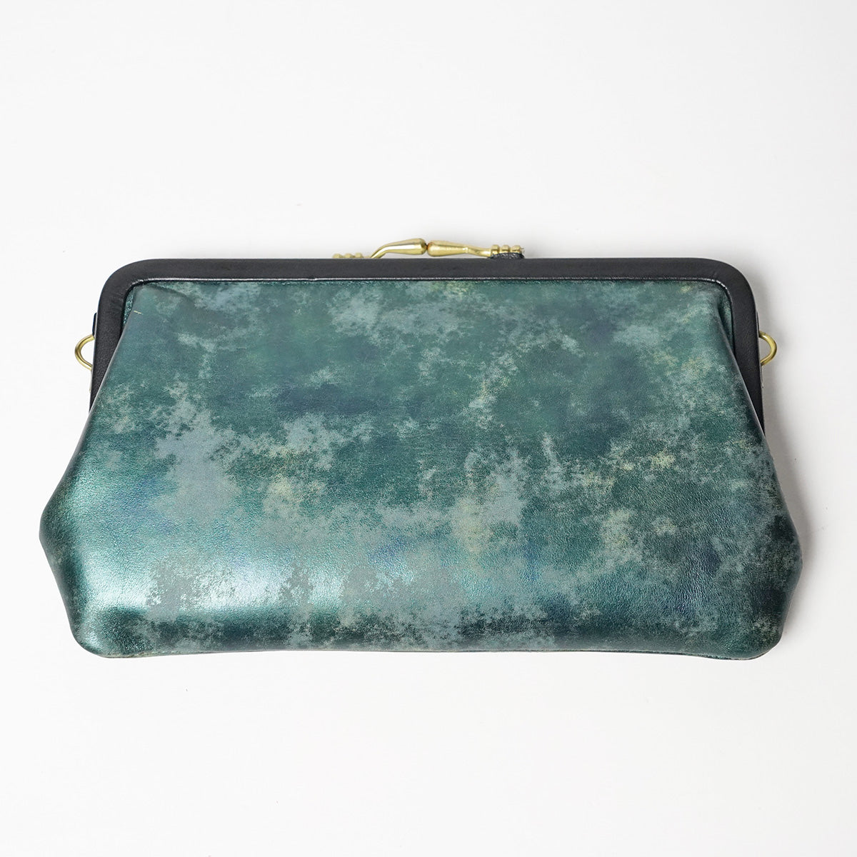 Art.BISANZIO Puttini Attillio Italy -Bizanzio- Clasp Long Wallet SZKM65
