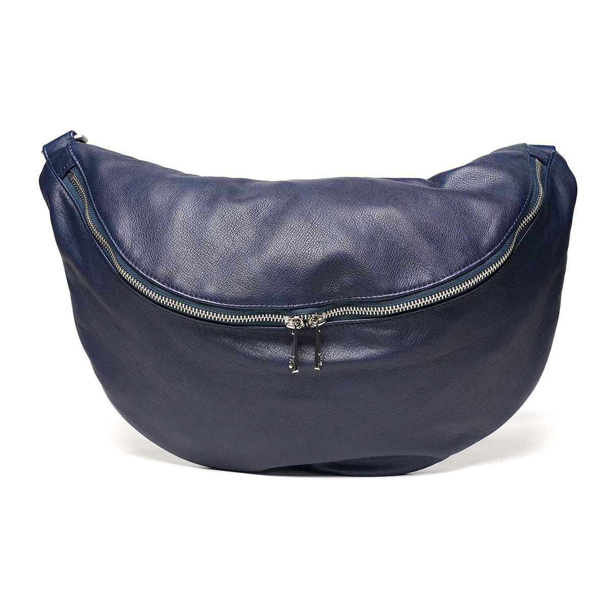 INDIGO -Indigo-Dyed Leather- MOON SHOULDER BAG YNM1500
