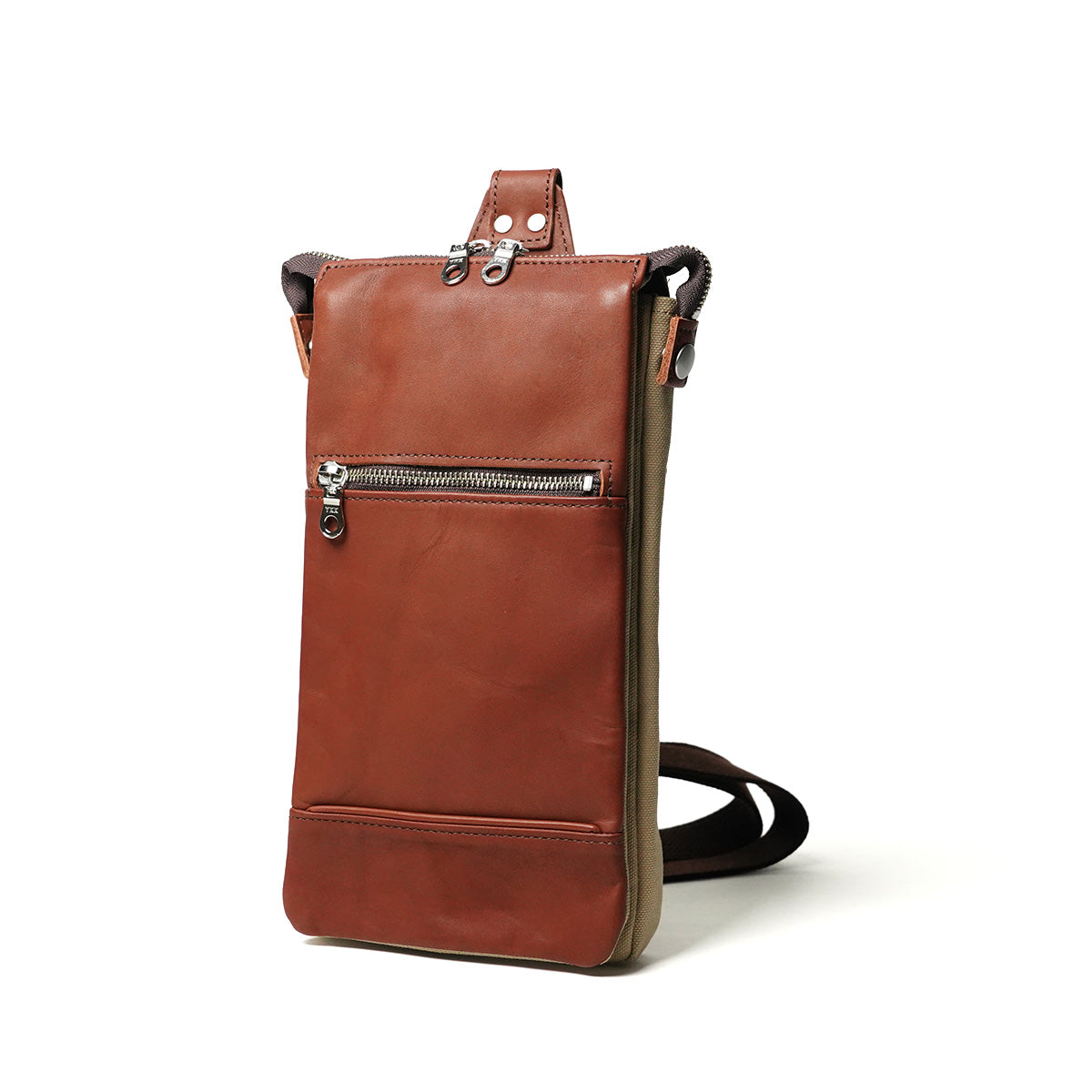 Glove Leather Vertical Body Bag YNM210