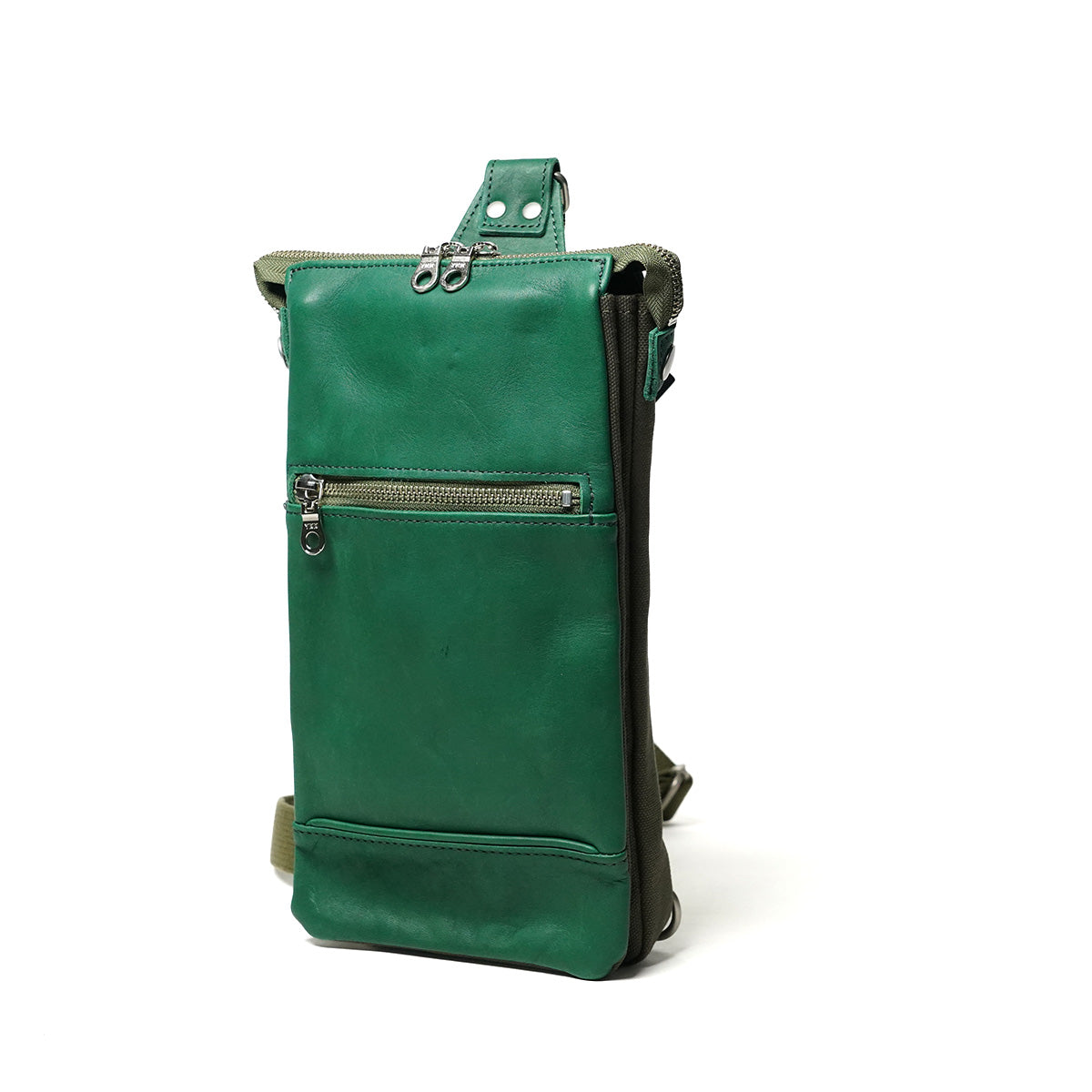 Glove Leather Vertical Body Bag YNM210