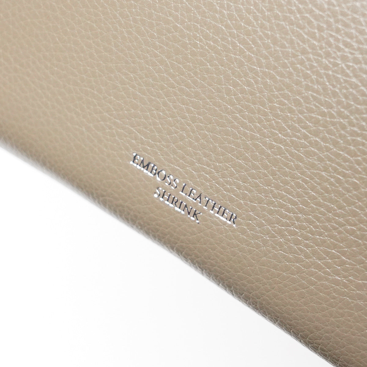 Embossed Shrink Leather Zip-Around Wallet ZKM100