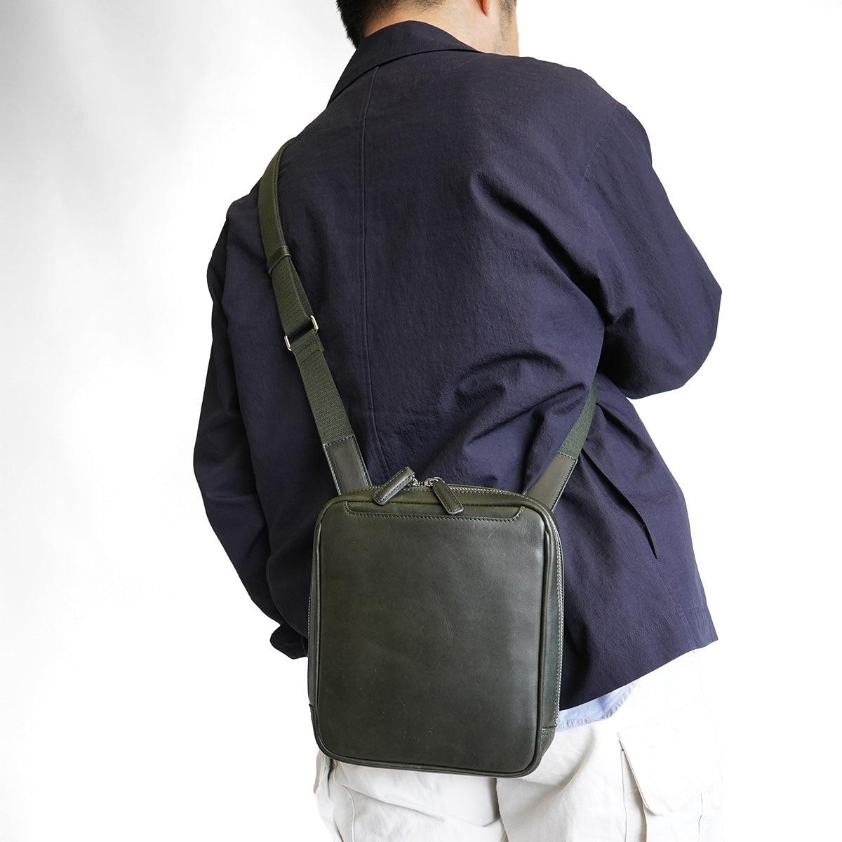 OIL PULLUP -Pull-up- Square Shoulder Bag ZKM4001