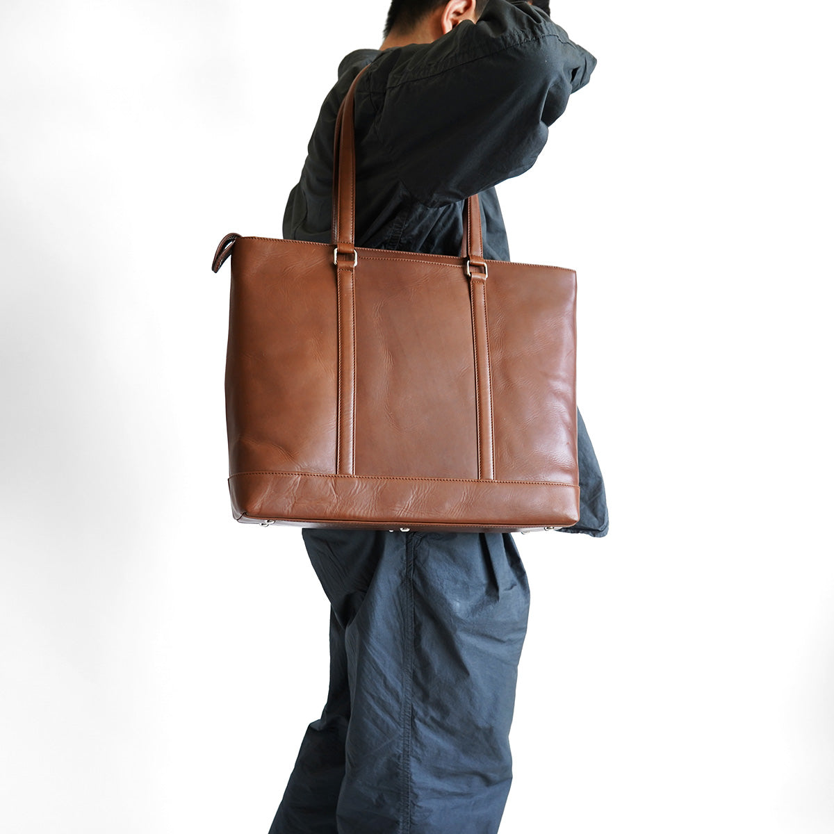 OIL PULLUP -Pull Up- Business Tote Bag ZKM4002