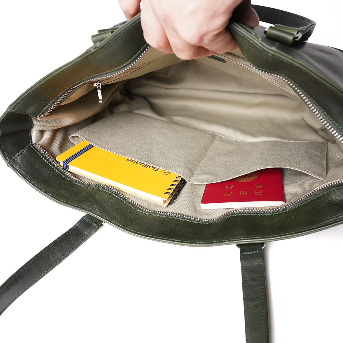 OIL PULLUP -Pull Up- Business Tote Bag ZKM4002