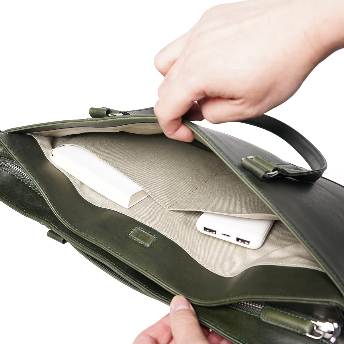 OIL PULLUP -Pull Up- Business Tote Bag ZKM4002