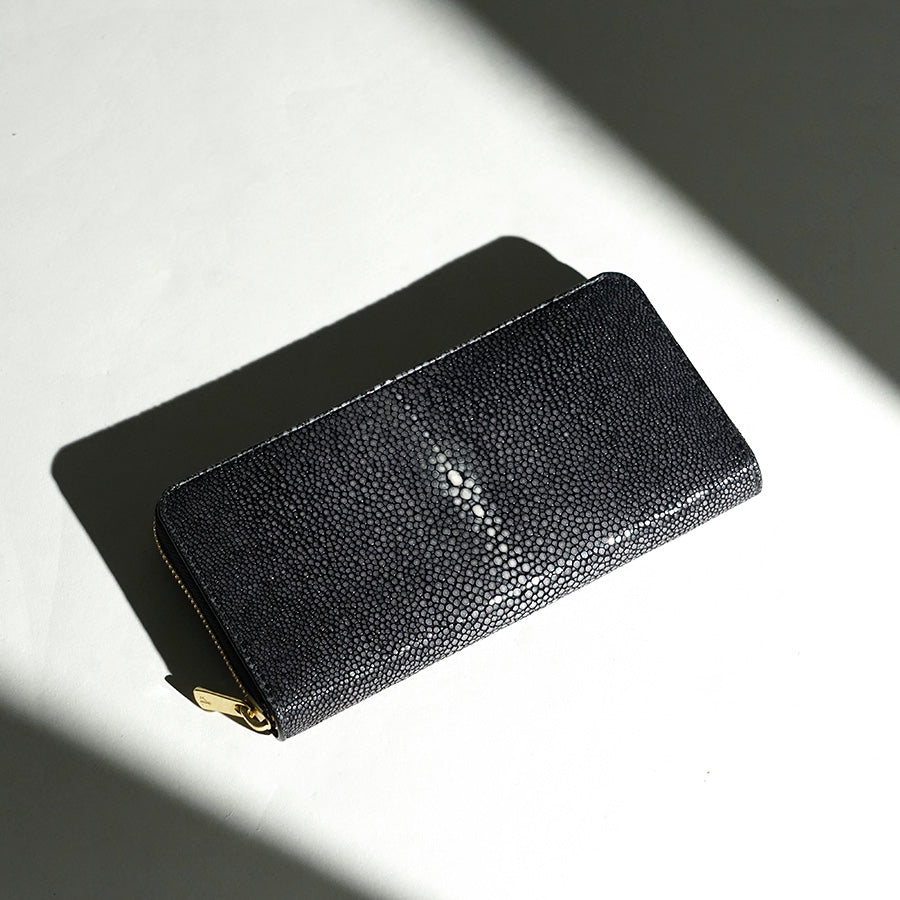 STINGRAY STAR wallet -スティングレーレザー- ラウンドファスナー 長財布 ZWL6000