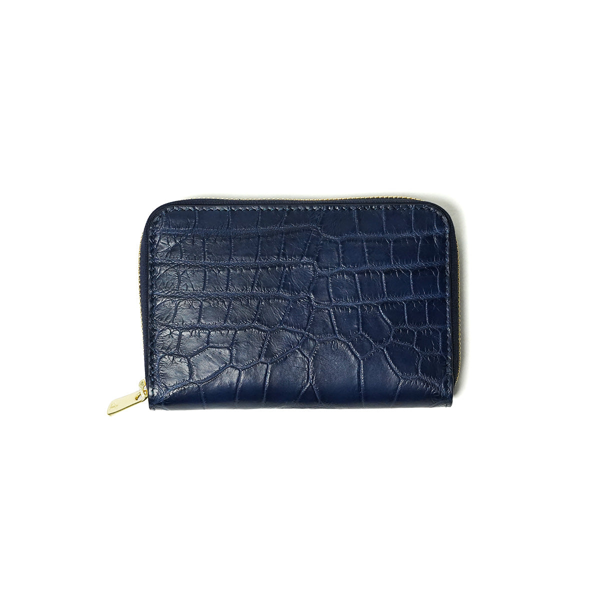 Aizome Crocodile Round Zipper Half Wallet ZWL8001