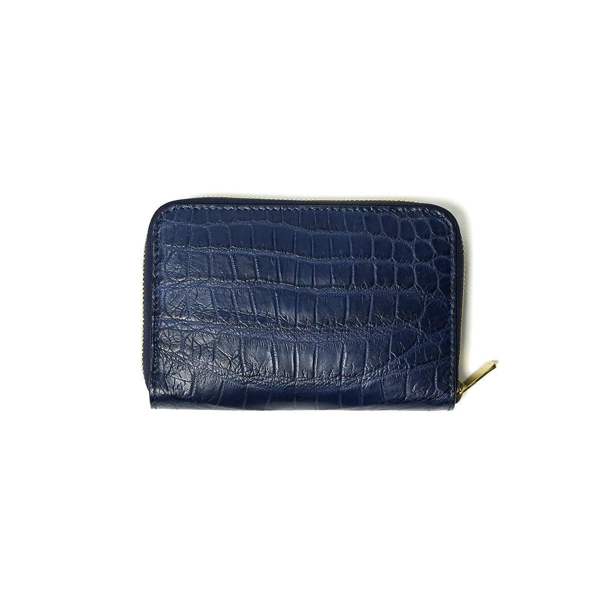Aizome Crocodile Round Zipper Half Wallet ZWL8001